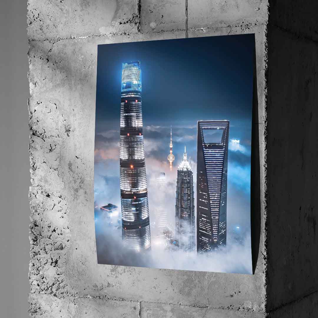Skyscraper View - poster