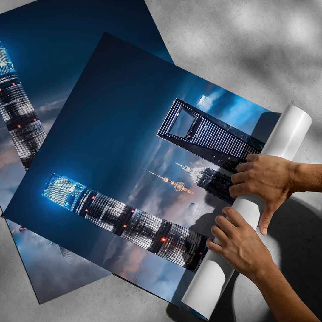 Skyscraper View - poster