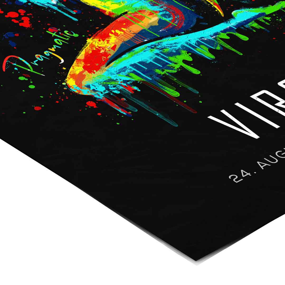 Zodiac sign Virgin - poster