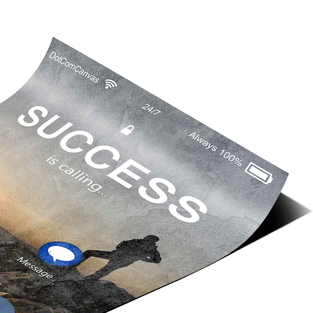 Success is calling - poster