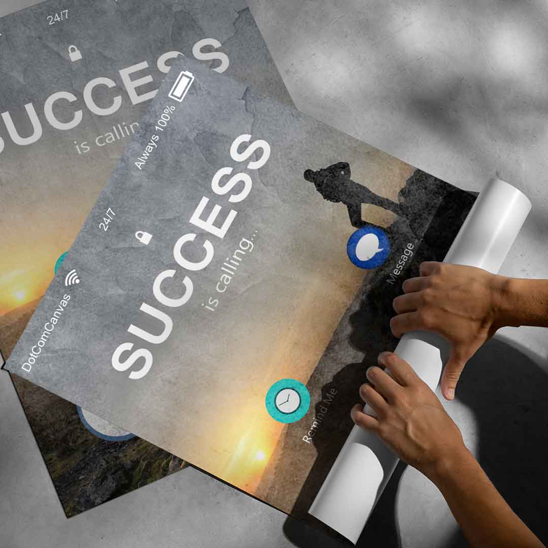 Success is calling - poster