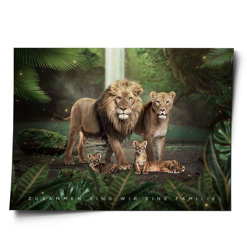 Together we make a family poster