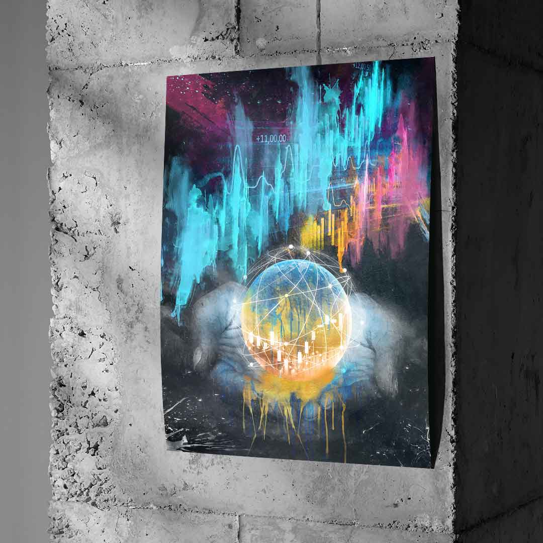Trading Globe - poster