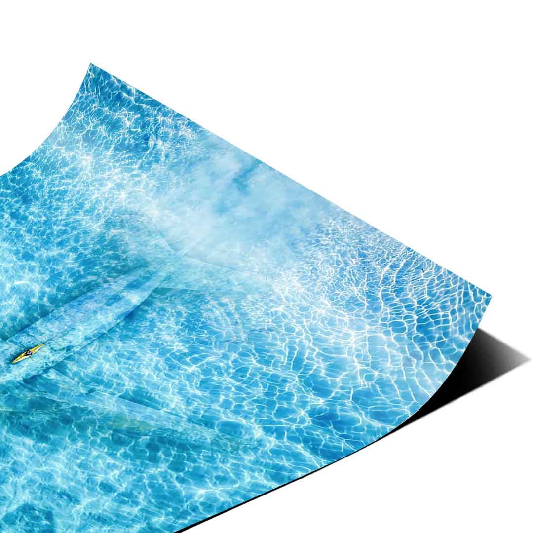 Underwater plane - poster