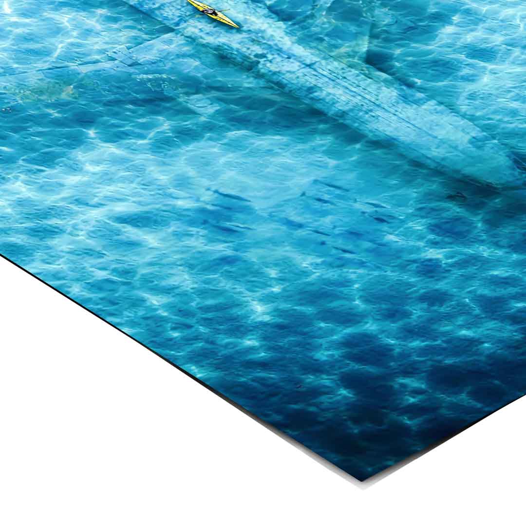 Underwater plane - poster