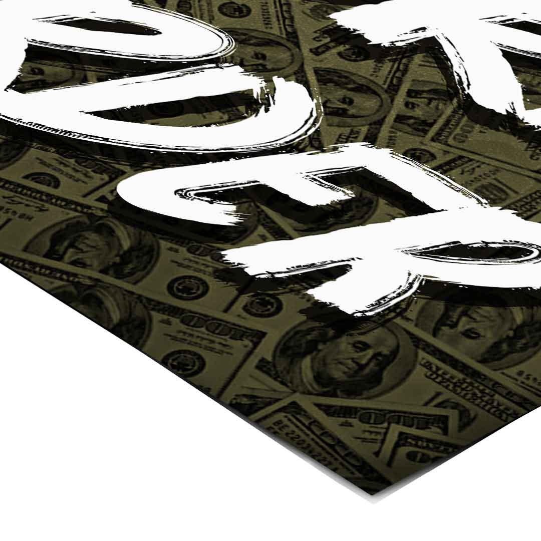 Work Harder x Money - poster