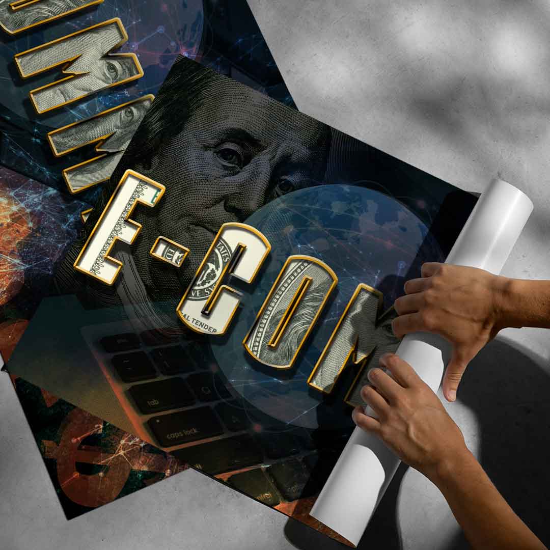 World of E-Commerce - Poster
