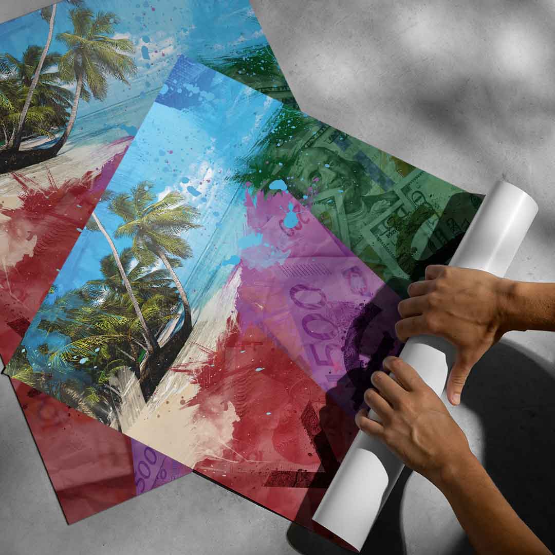 Y € $ - poster