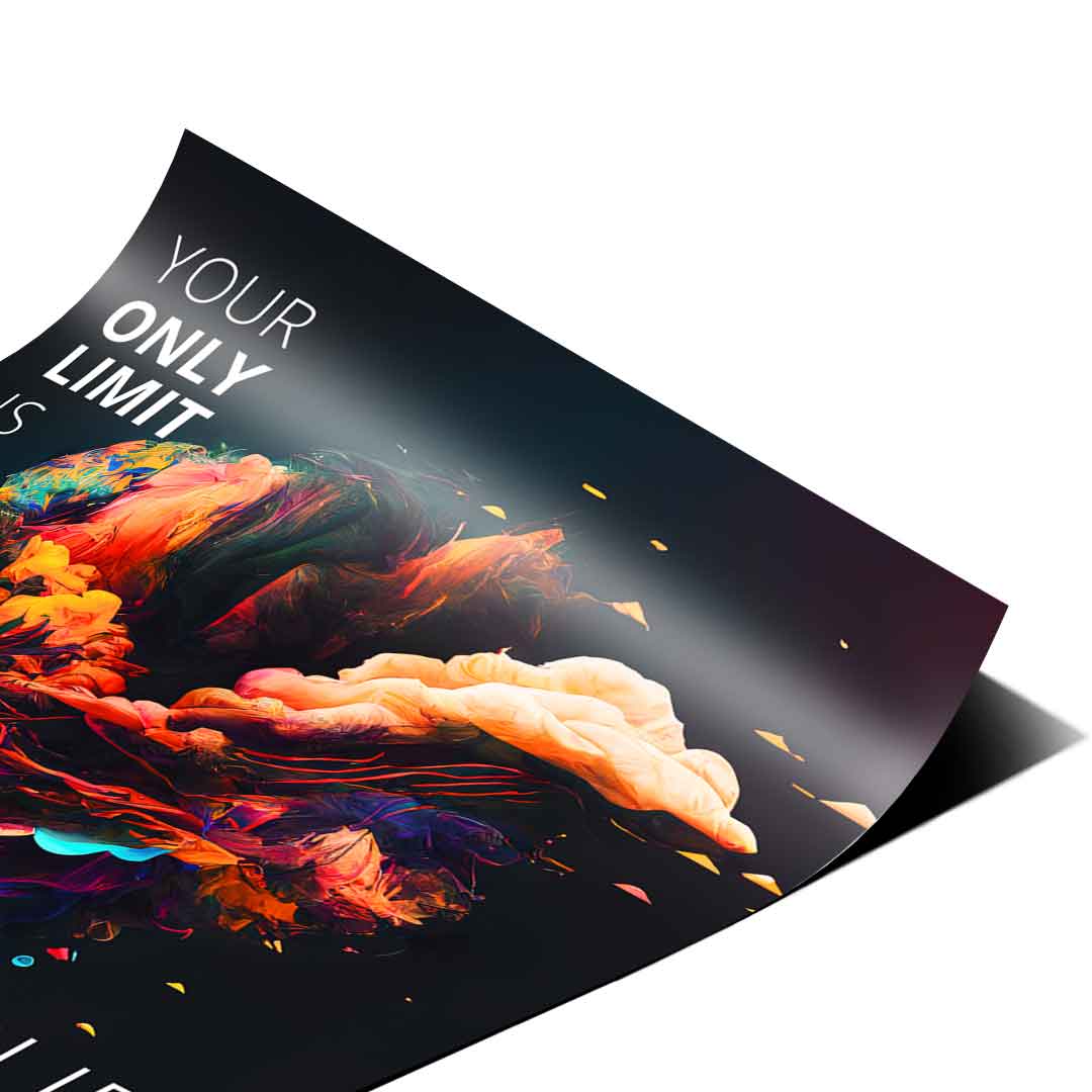 Your only limit is your mind - poster
