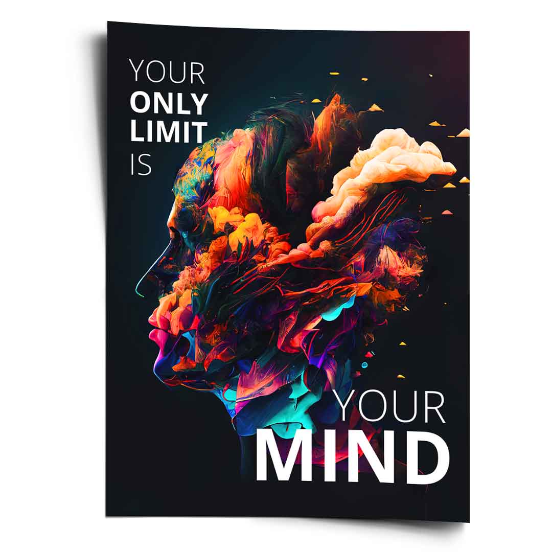 Your only limit is your mind - poster