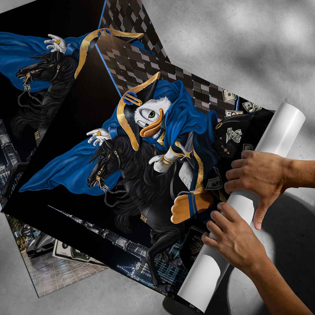 $ Elfmade Duck #dubai - poster