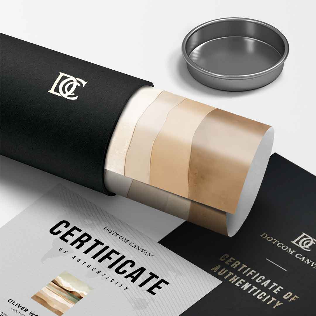 Layers of Time and Terrain - Poster