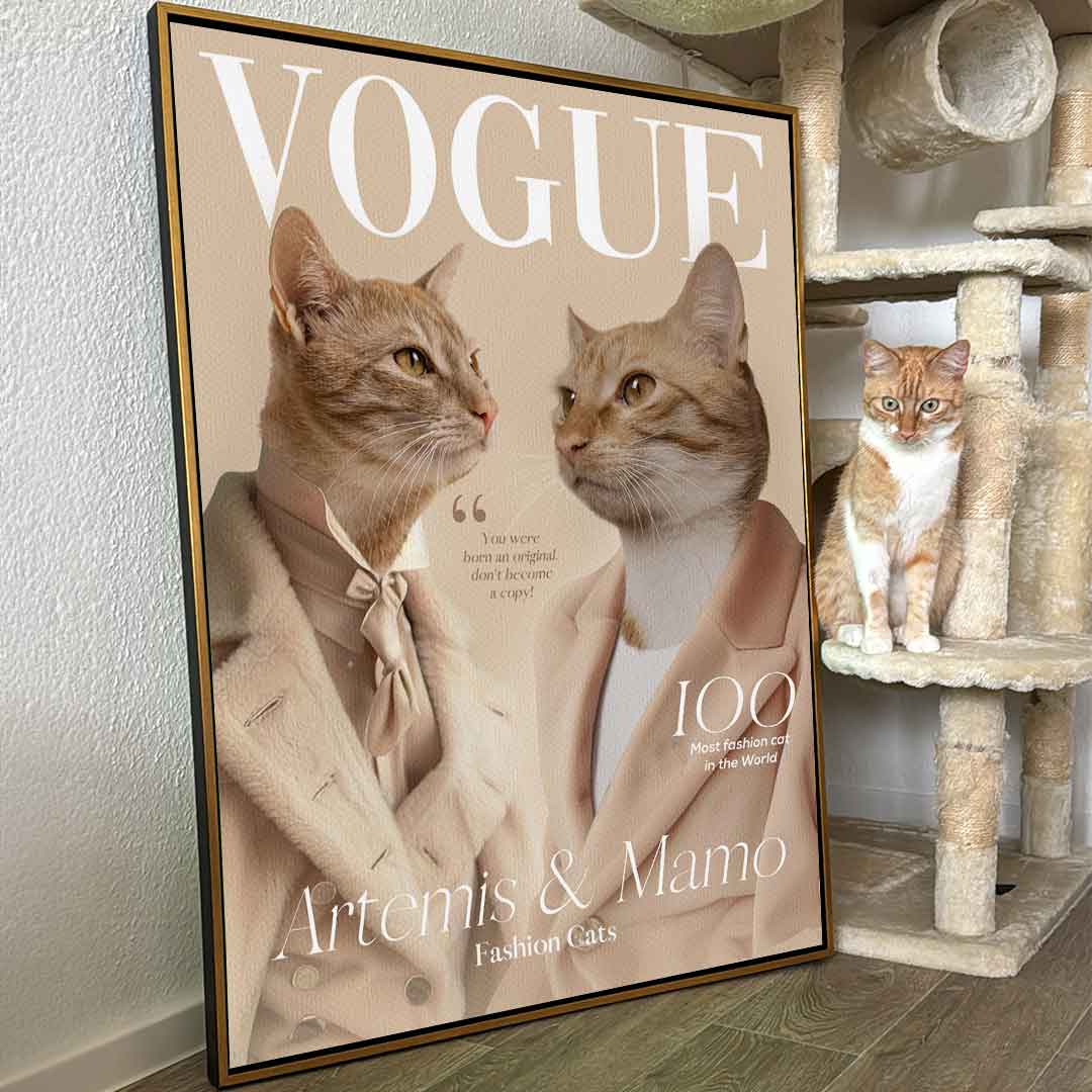 Magazin cover - dogue