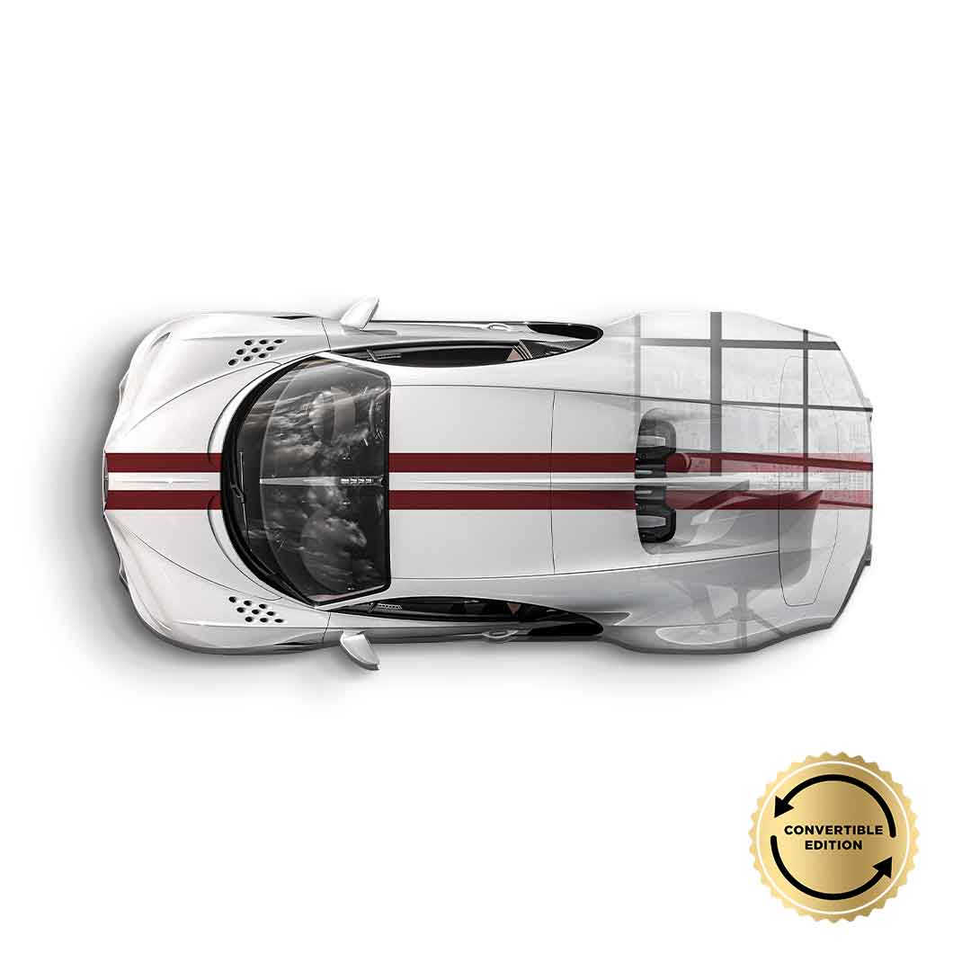 Wall sculpture Bugatti Centodieci - Acrylglas