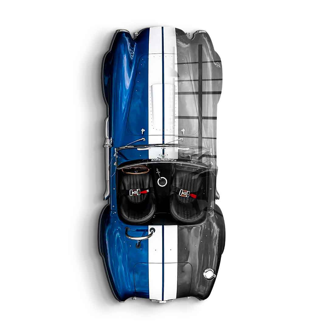 Wandskulptur Shelby Cobra 427 - Acrylglas