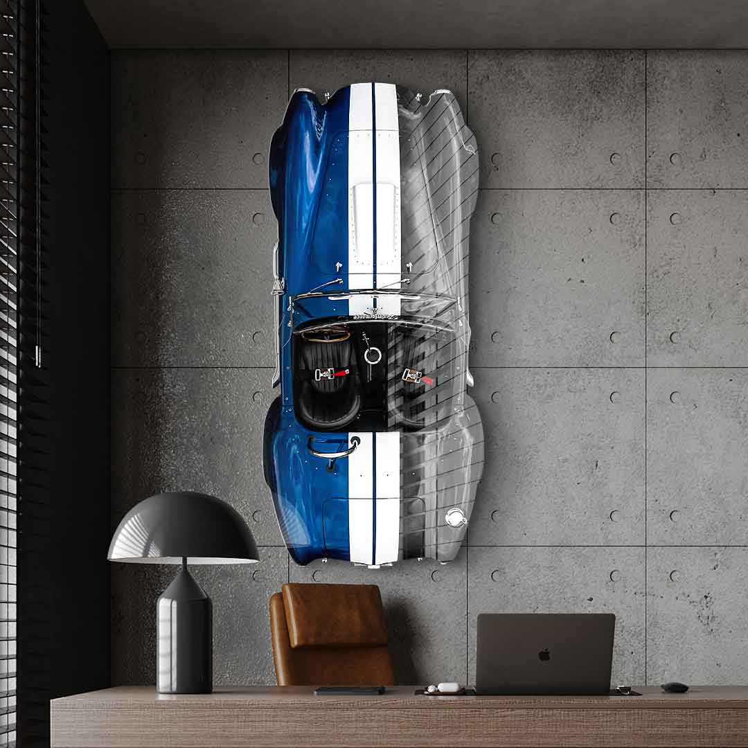 Wandskulptur Shelby Cobra 427 - Acrylglas