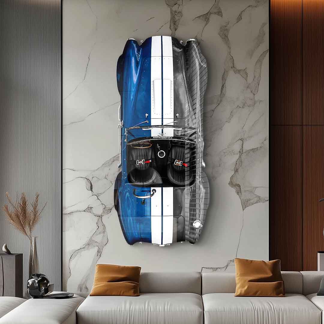Wandskulptur Shelby Cobra 427 - Acrylglas