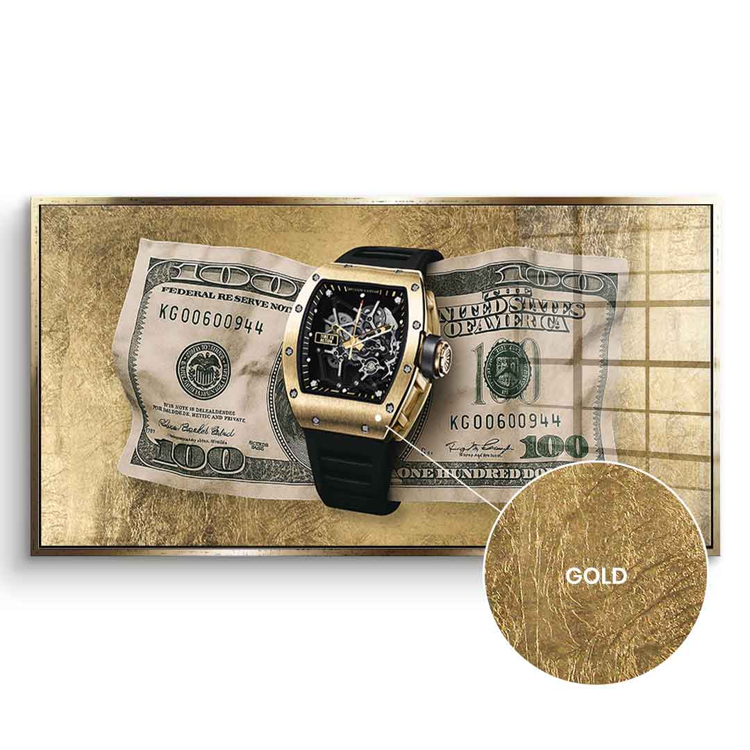 Time to Action - Blattgold