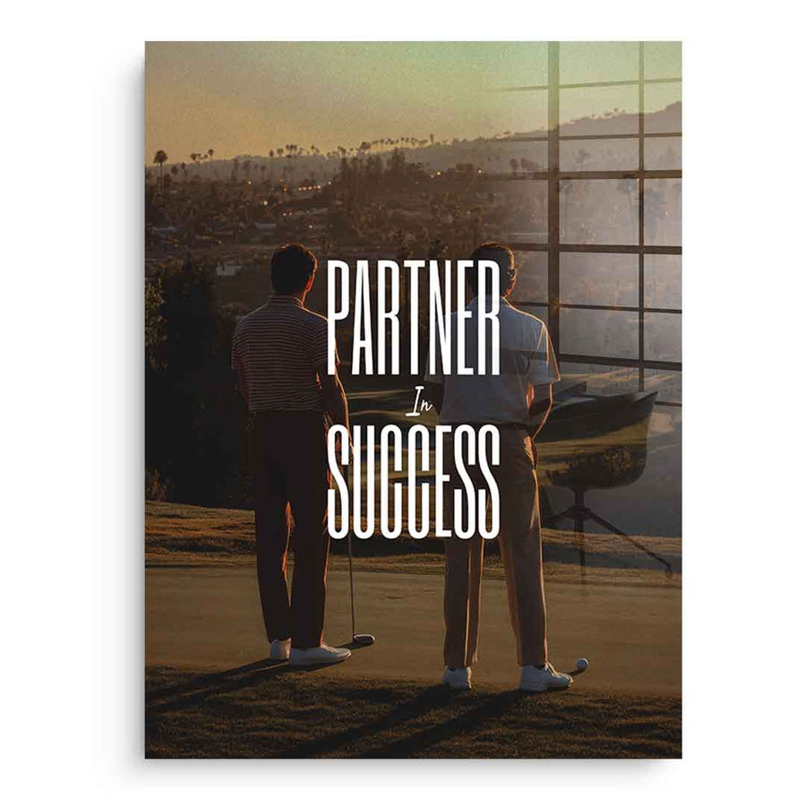 Partner in Success - Acrylglas – Vorderseite