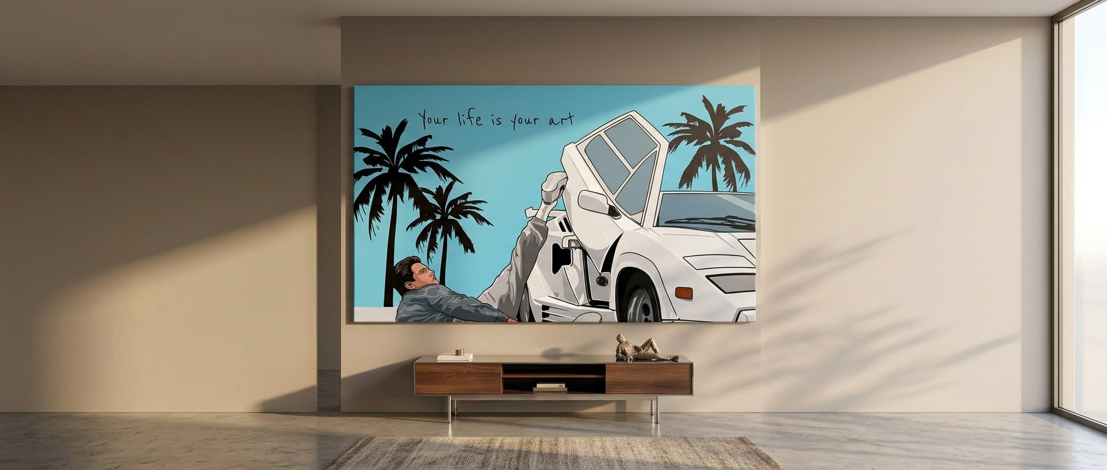 Your life is your art Banner