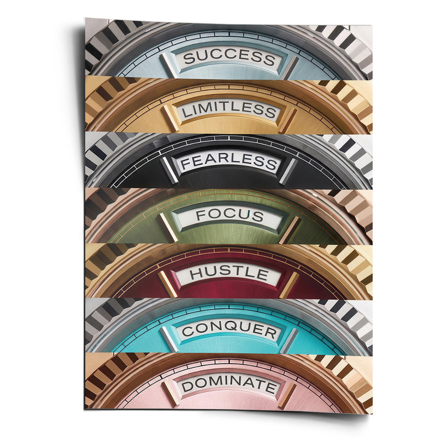 Motivational Rolexes - Poster – front