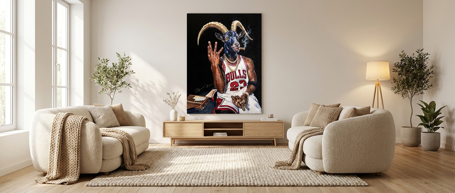 Canvas banner