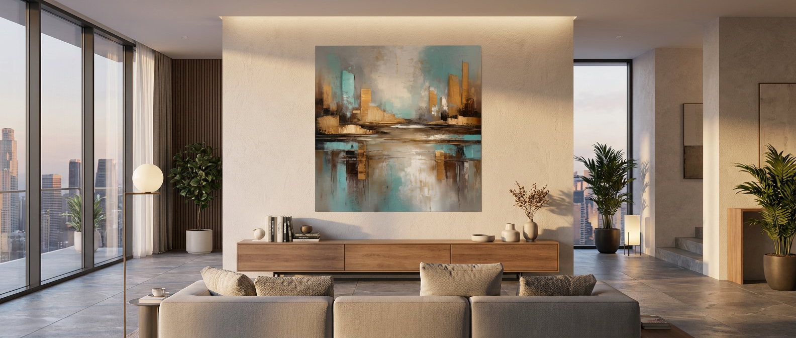 DOTCOMCANVAS Lost city of the Desert Poster Banner