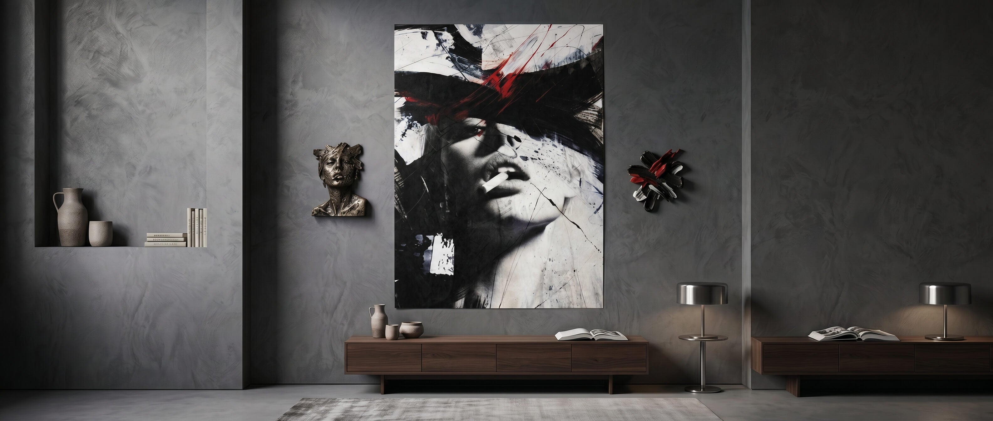 Abstract obsession Poster Banner