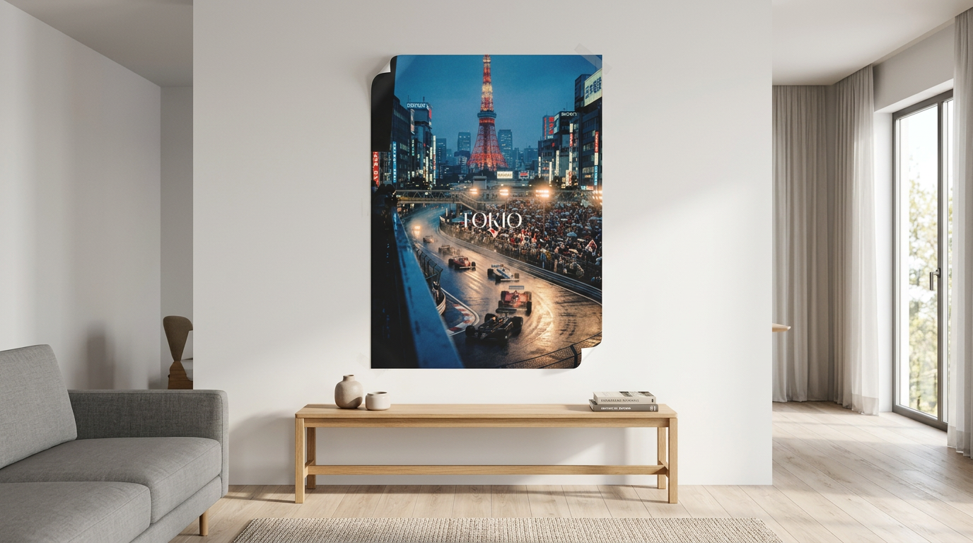 3604 Tokyo F1 - Poster Banner