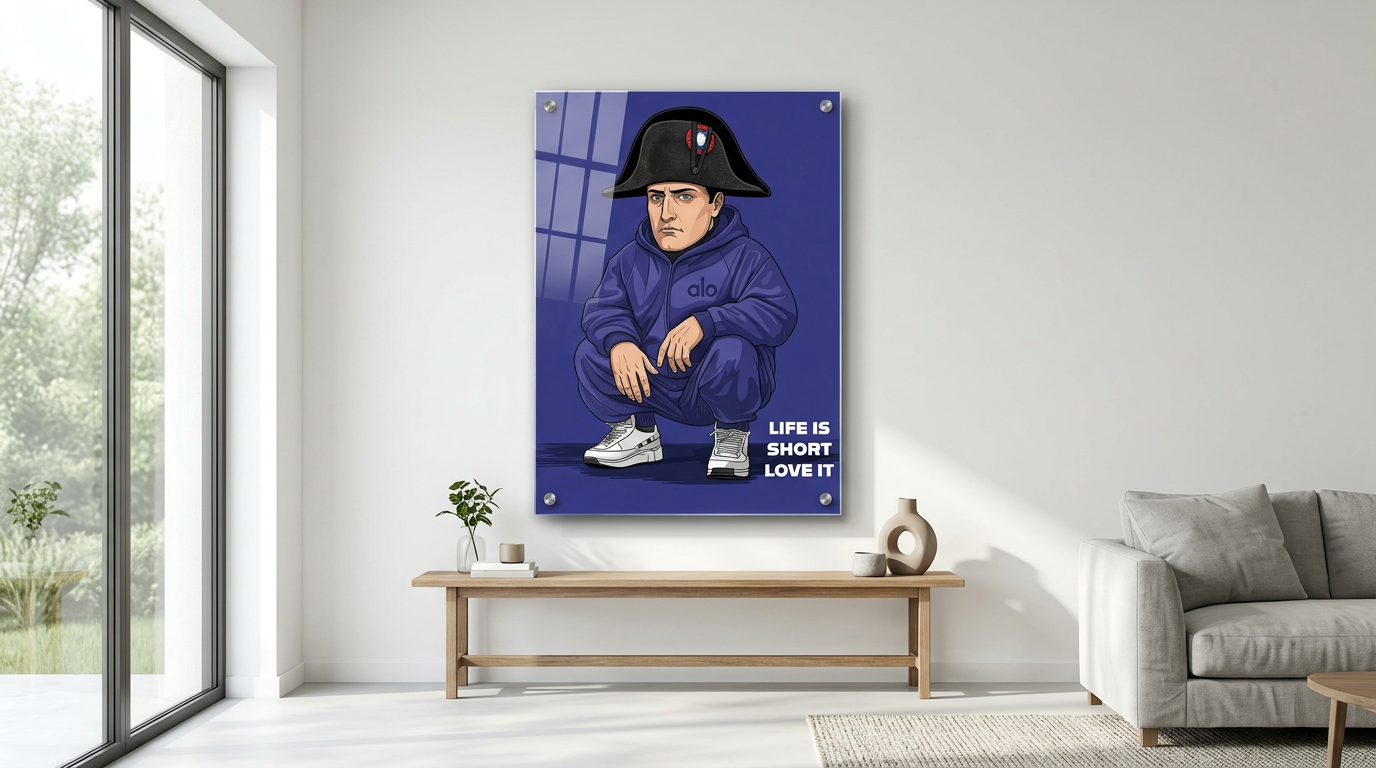 Napoleon Swag Acrylglasbild Website Banner