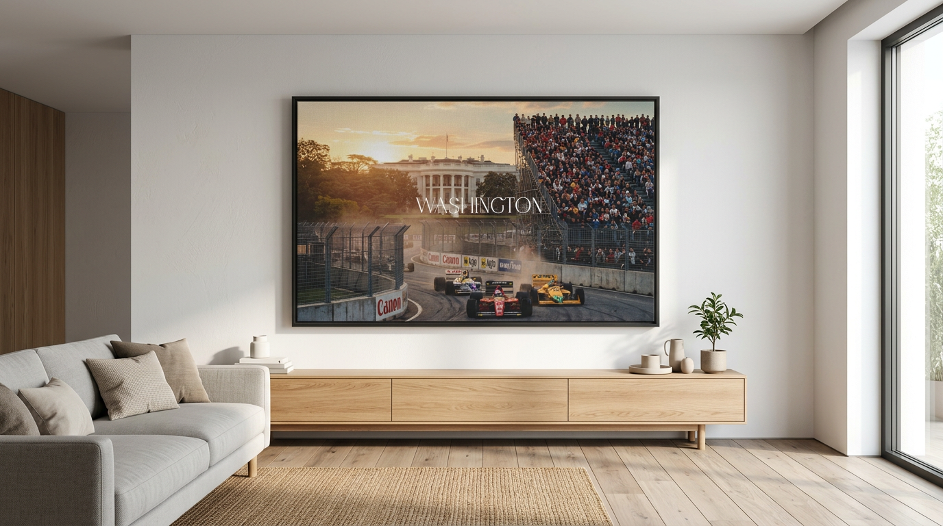 3608 Washington F1 - Canvas Banner