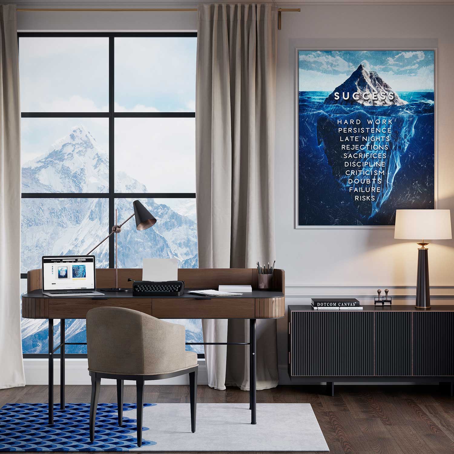 Eisberg des Erfolgs