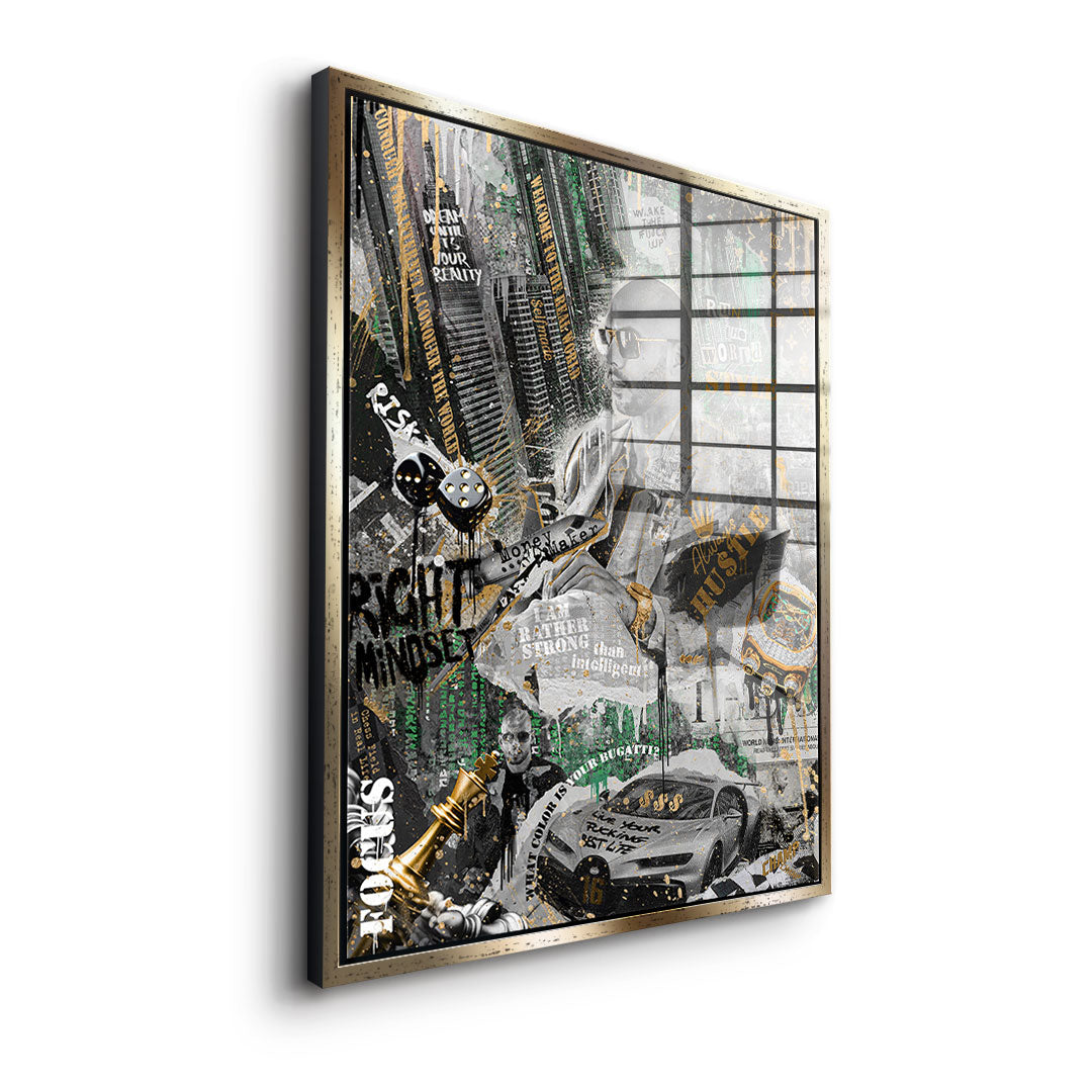 Andrew Tate V1 - gold leaf