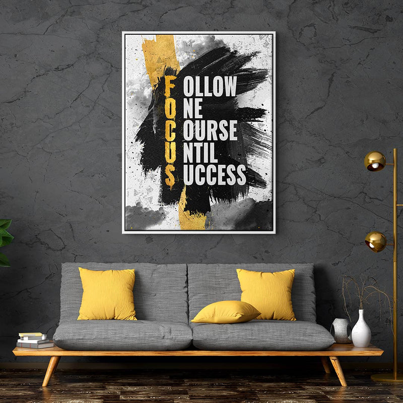 Follow One Course Until Success