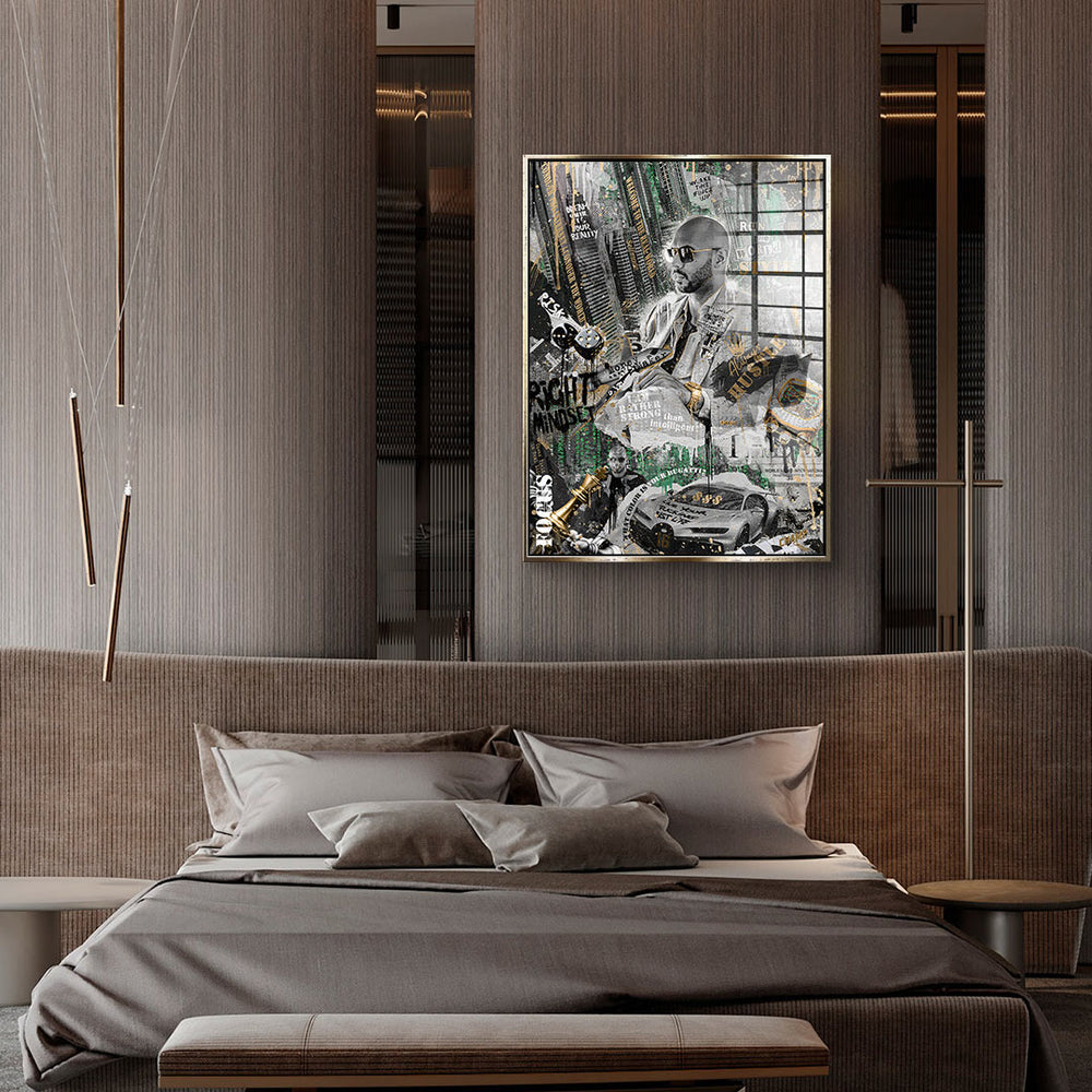 Andrew Tate V1 Acrylglasbild – Ansicht 3