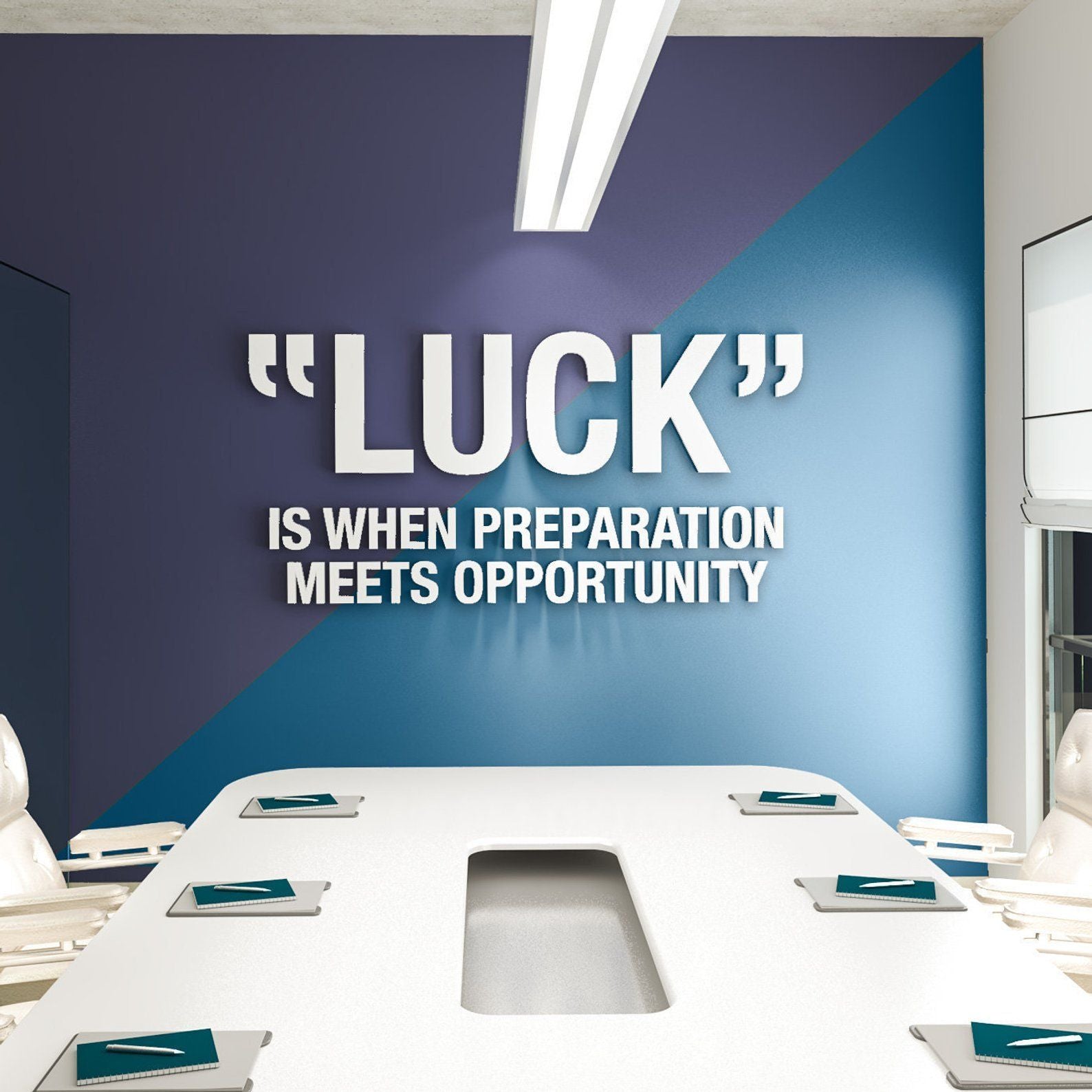 Luck is