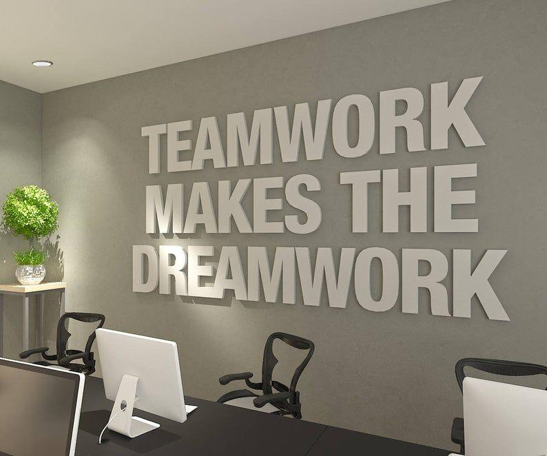 Teamwork makes the dream Work