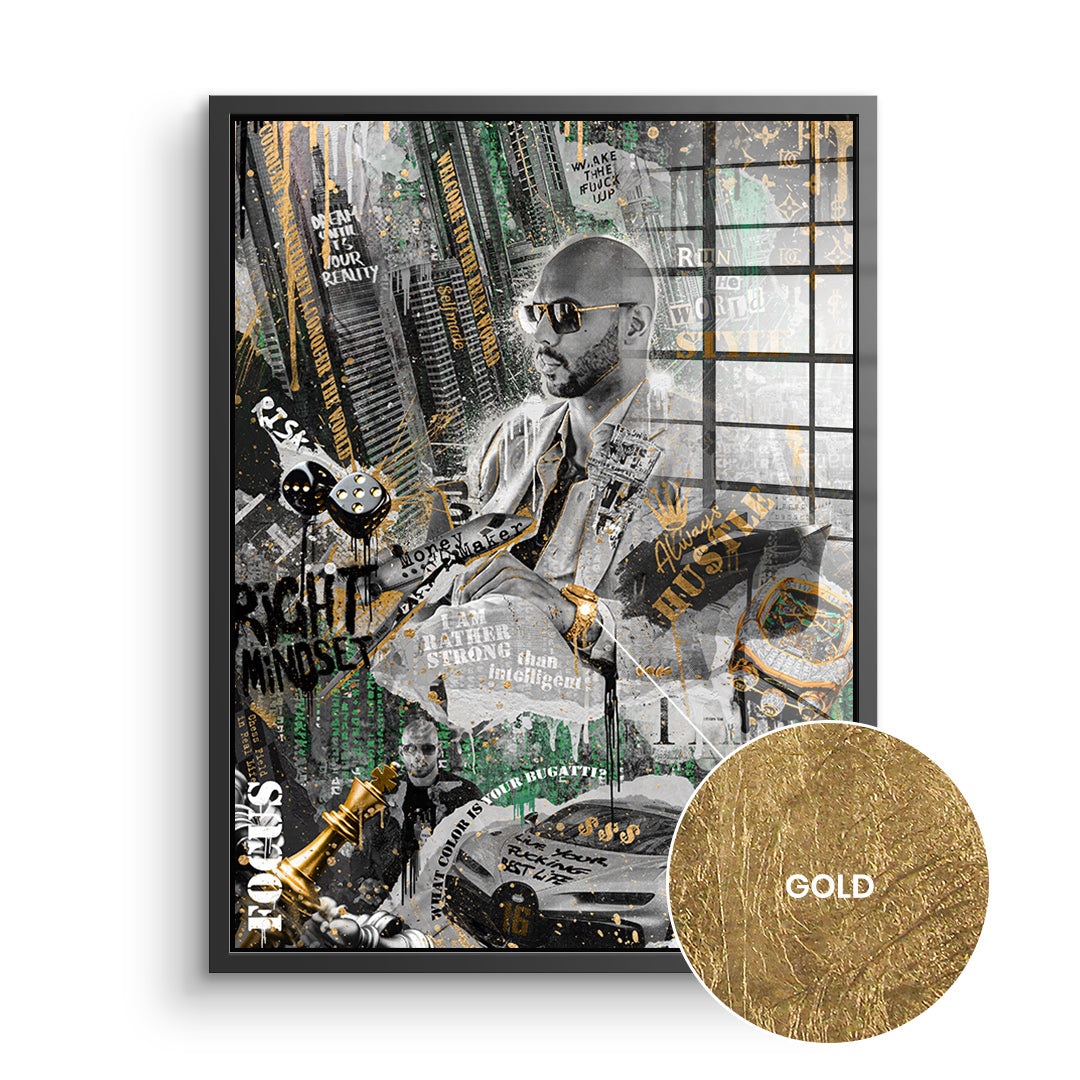 Andrew Tate V1 - gold leaf