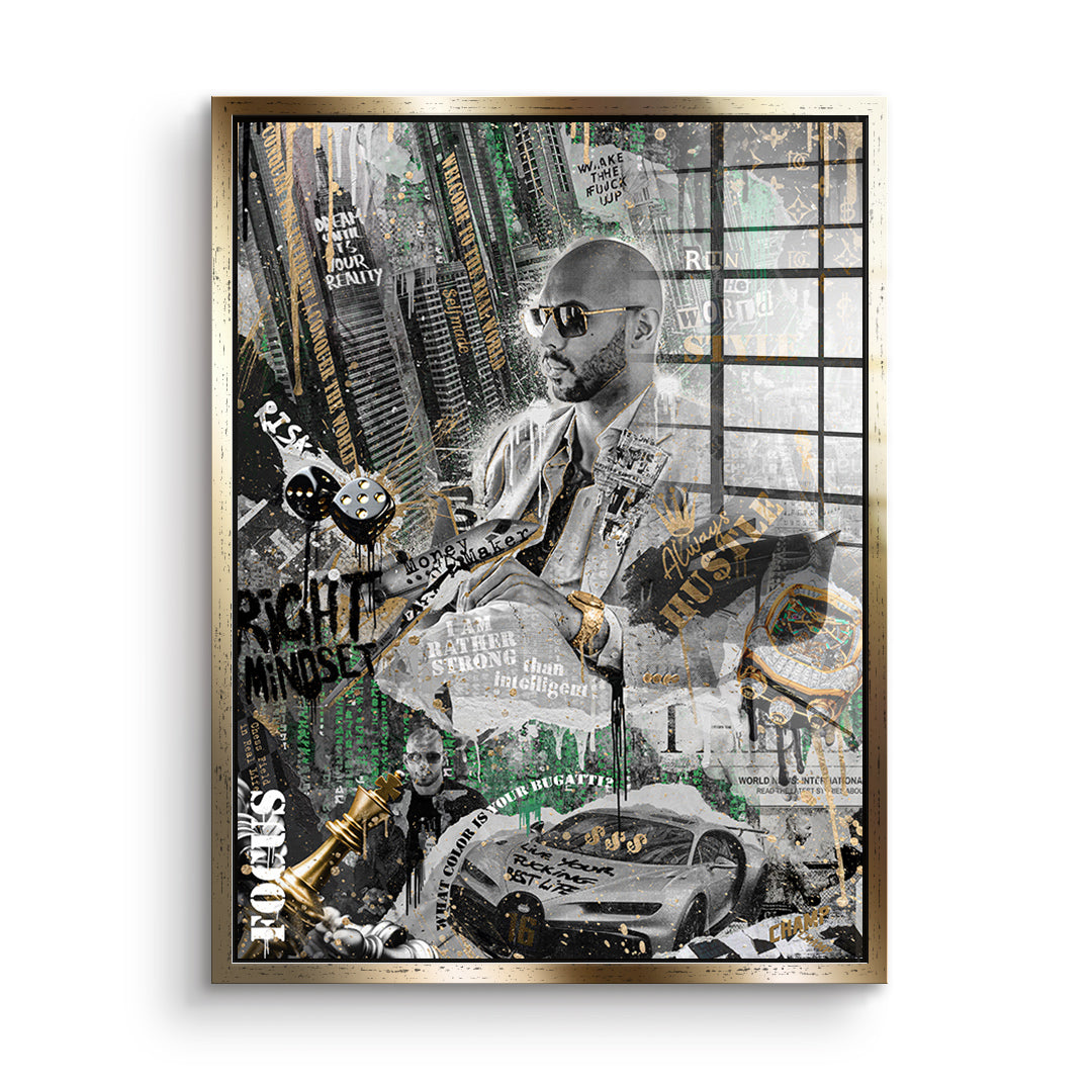 Andrew Tate V1 - Acrylglas