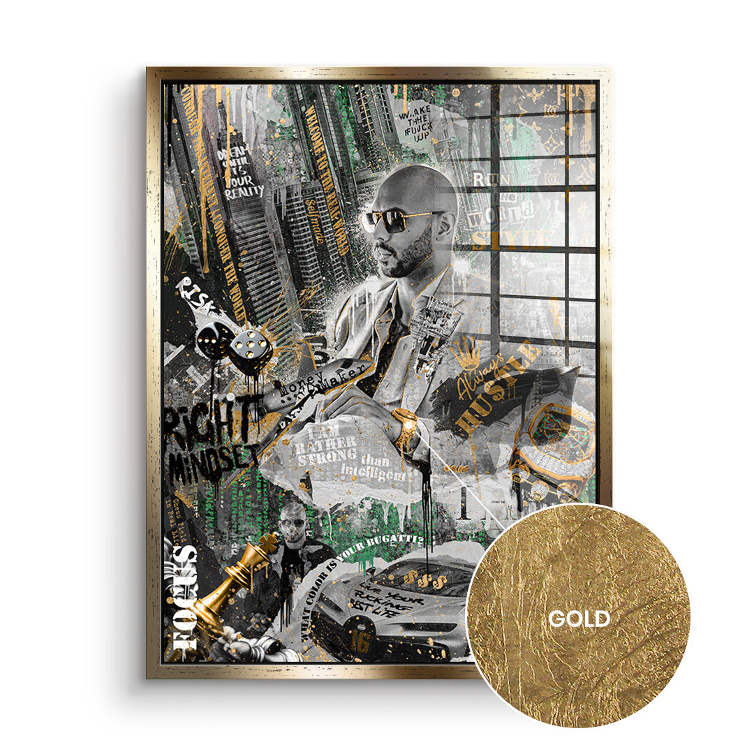 Andrew Tate V1 - gold leaf