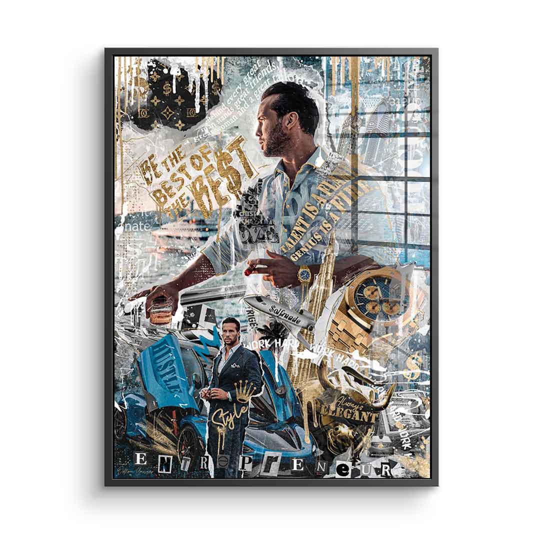 Tristan Tate - Acrylglas