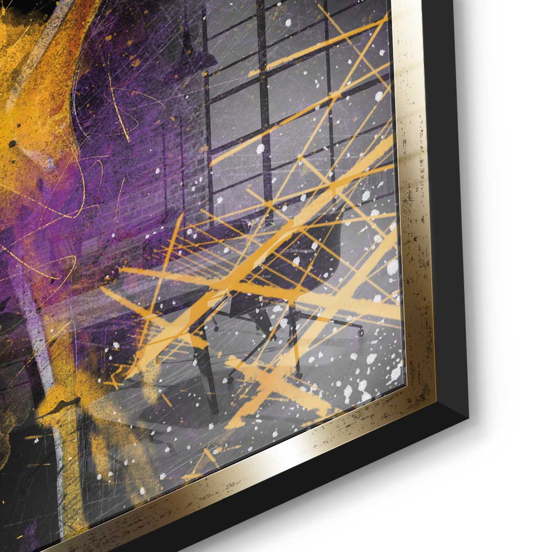 Great Things Come from Hard Work - Acrylglas