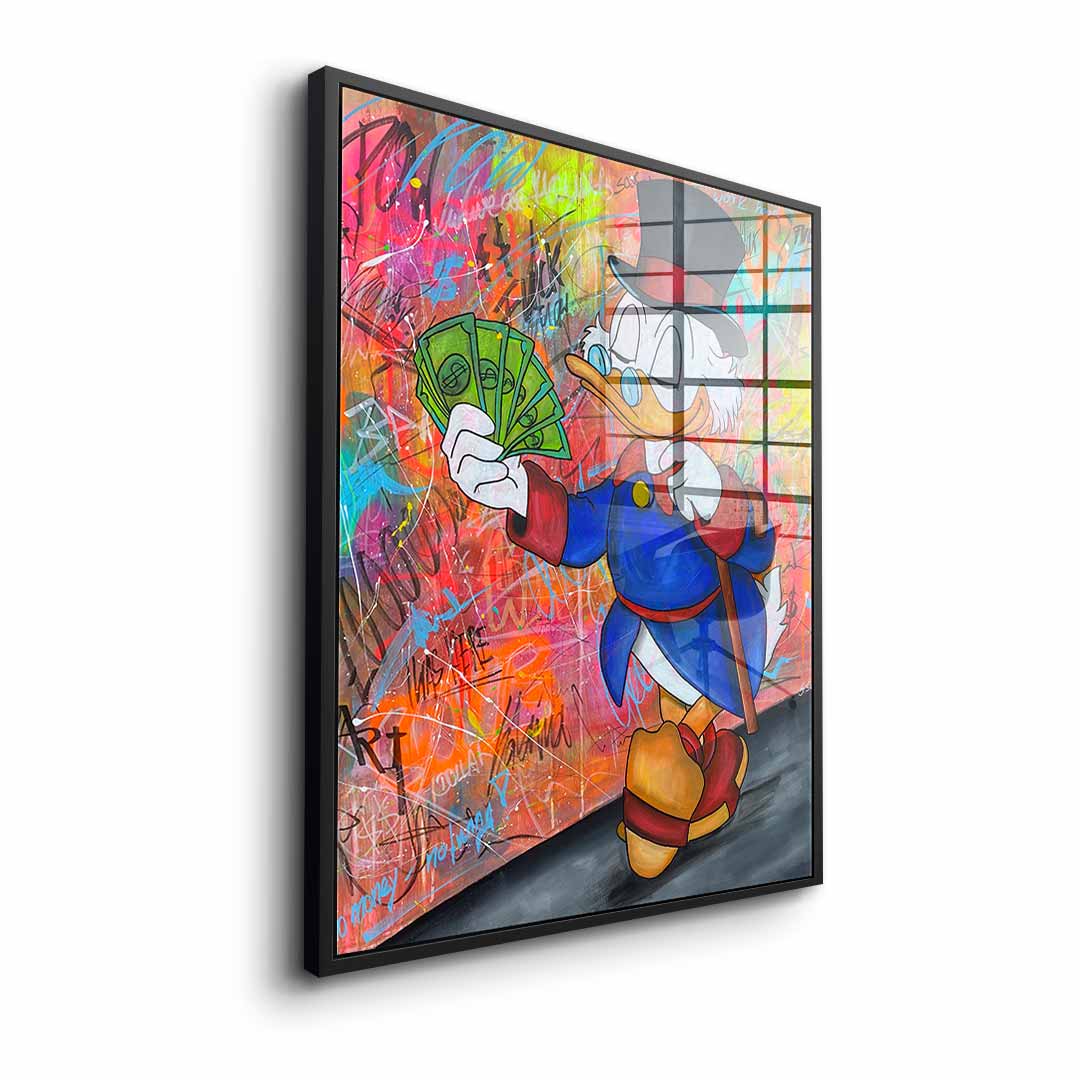 Dollar fan - acrylic glass