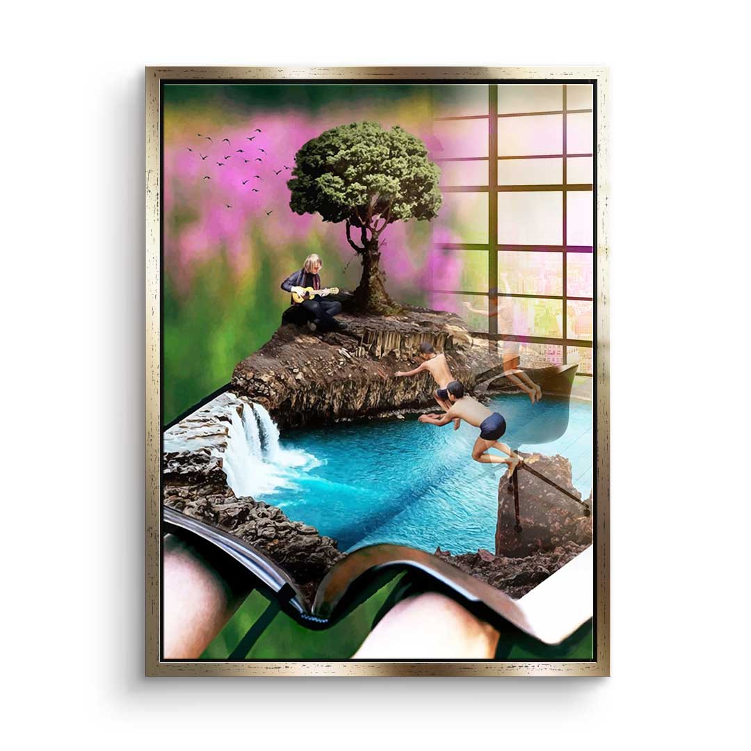 Theorie vs. Real Life - Acrylglas