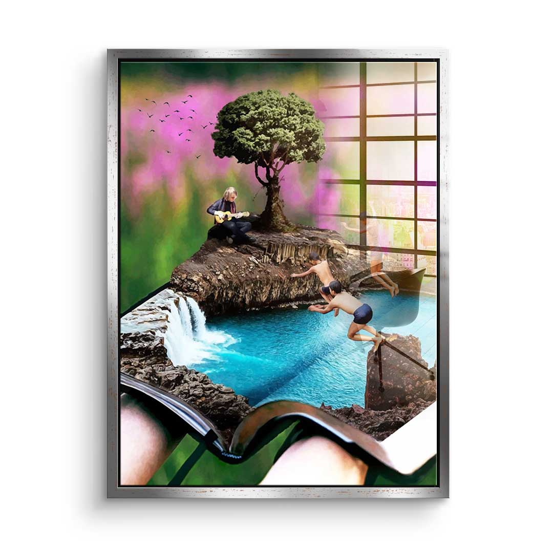 Theorie vs. Real Life - Acrylglas