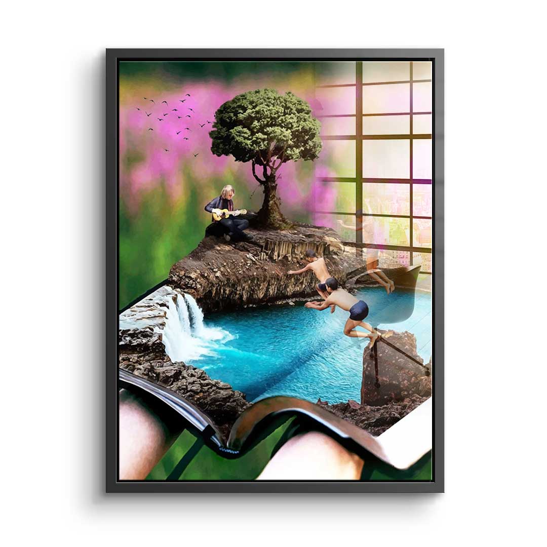 Theorie vs. Real Life - Acrylglas