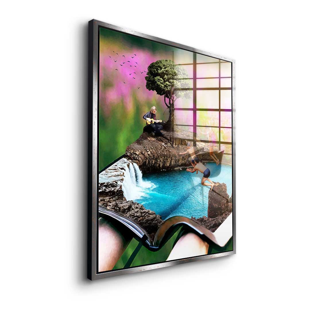 Theorie vs. Real Life - Acrylglas