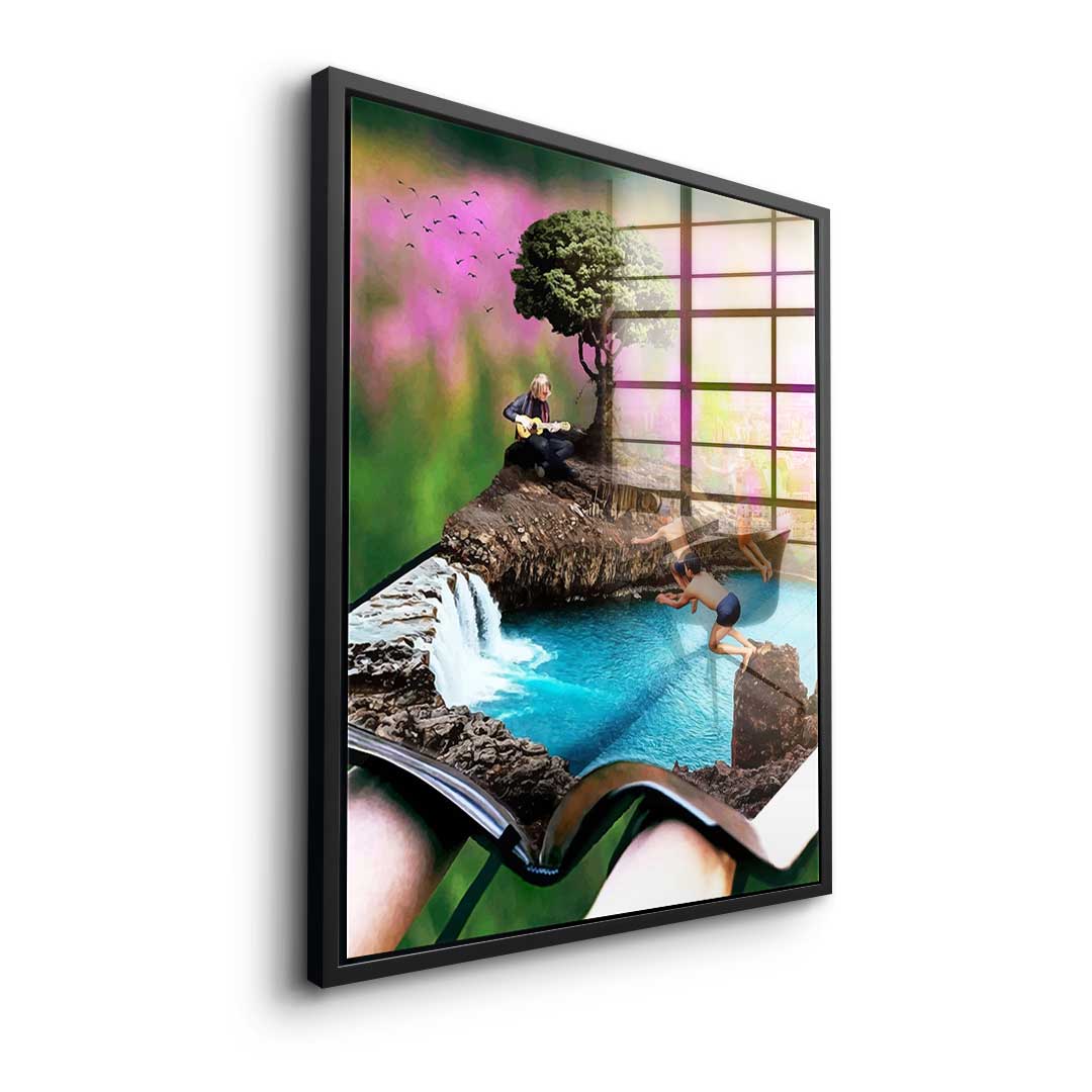 Theorie vs. Real Life - Acrylglas