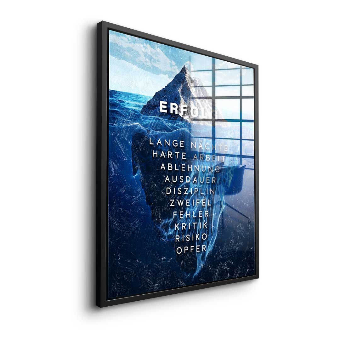 Eisberg of success - acrylic glass