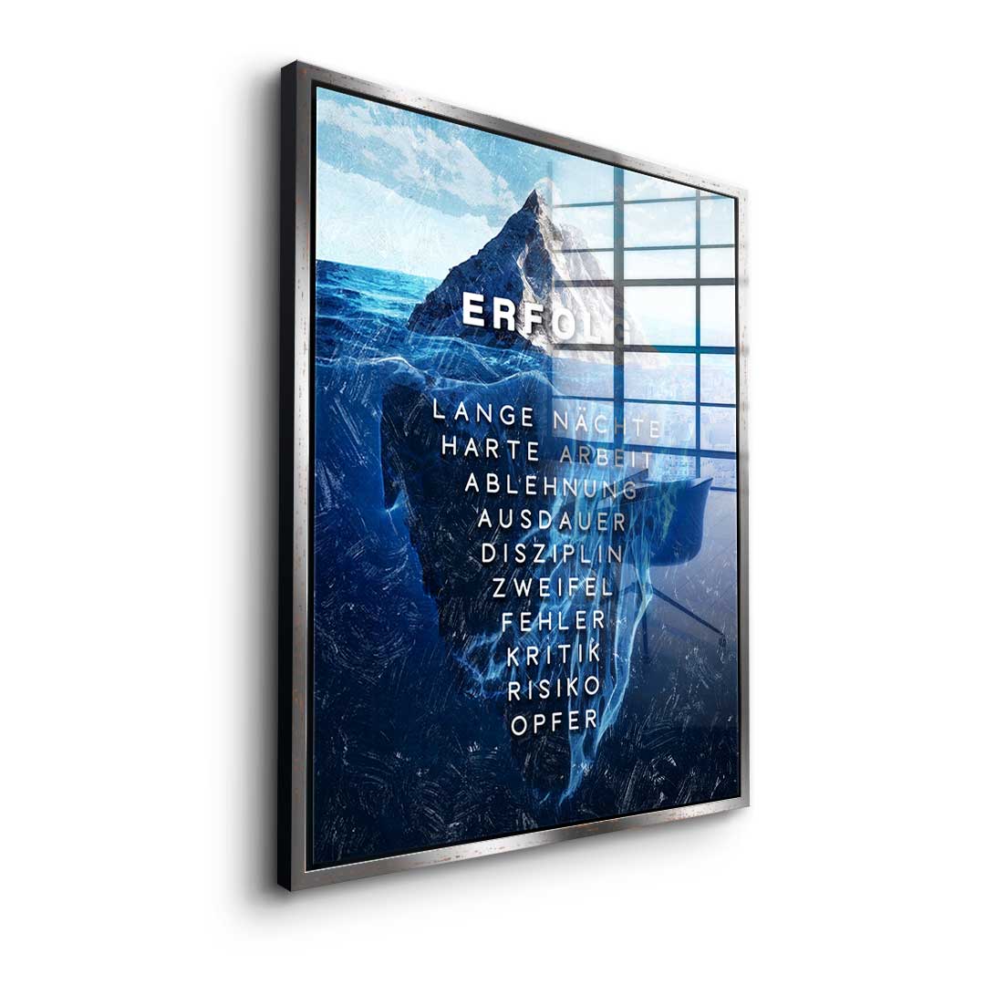 Eisberg of success - acrylic glass